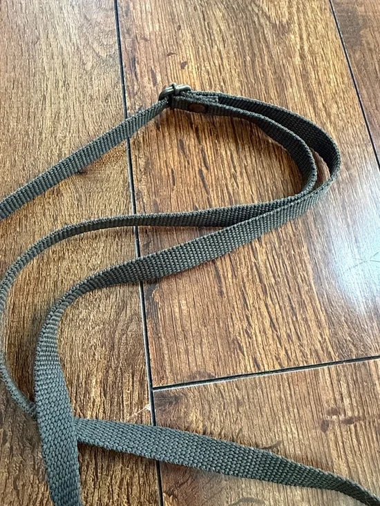 Pendleton Multicolor Aztec Wool Crossbody Bag with Olive Strap - Picture 4 of 6